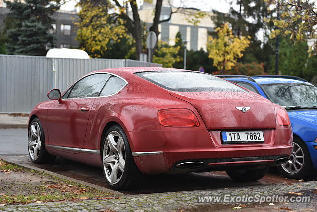 Bentley Continental spotted in Warsaw, Poland