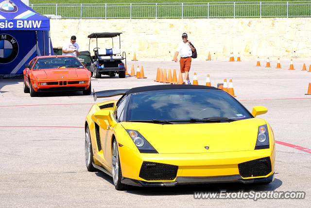 Lamborghini Gallardo spotted in Austin, Texas