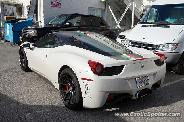Ferrari 458 Italia spotted in Beverly Hills, California