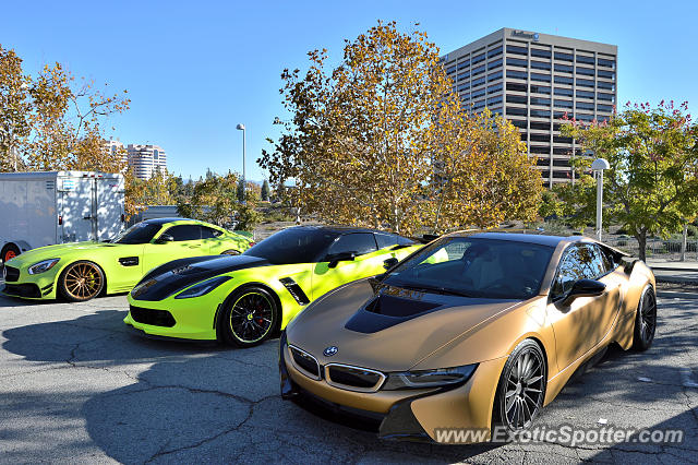 BMW I8 spotted in Canoga Park, California