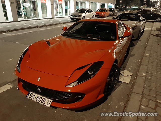 Ferrari 812 Superfast spotted in Warsaw, Poland