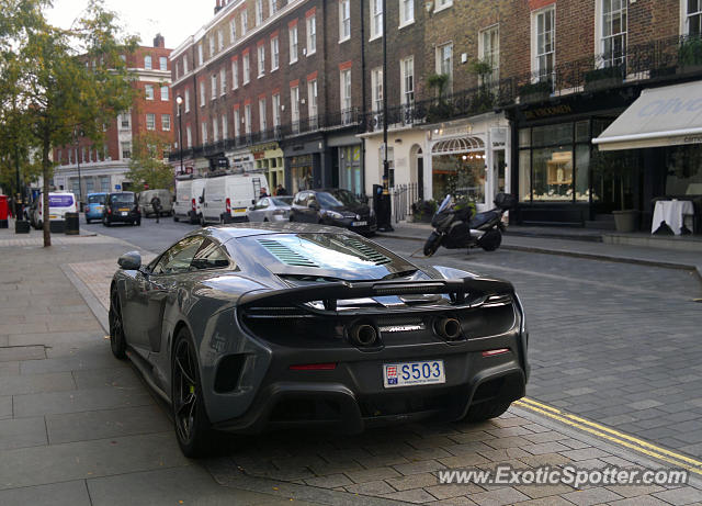 Mclaren 675LT spotted in London, United Kingdom