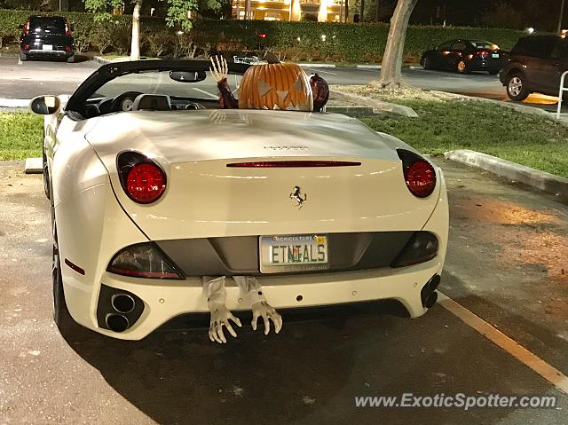 Ferrari California spotted in Ft lauderdale, Florida