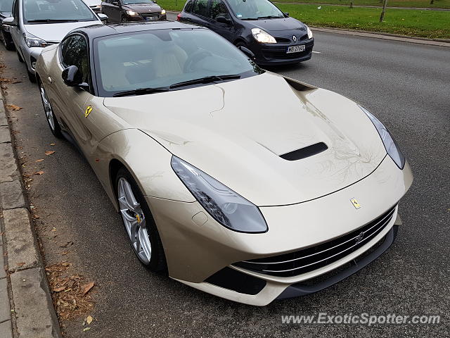 Ferrari F12 spotted in Warsaw, Poland