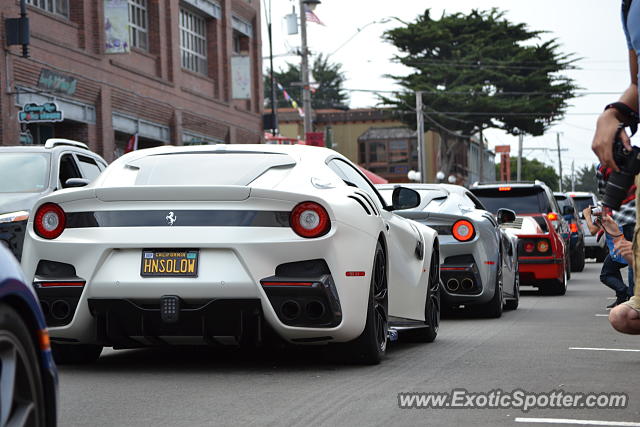 Ferrari F12 spotted in Monterey, California