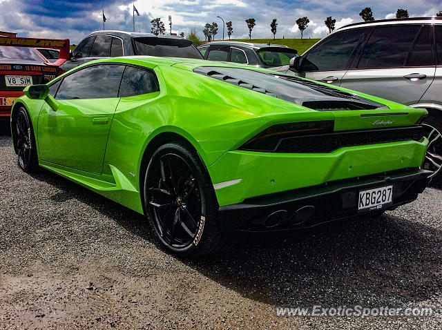 Lamborghini Huracan spotted in Waikato, New Zealand