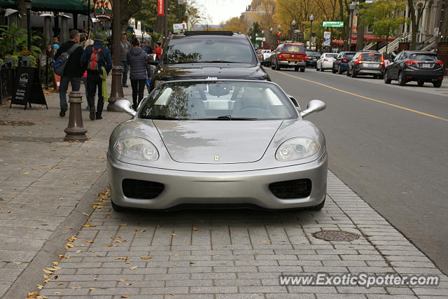 Ferrari 360 Modena spotted in Québec city, Canada