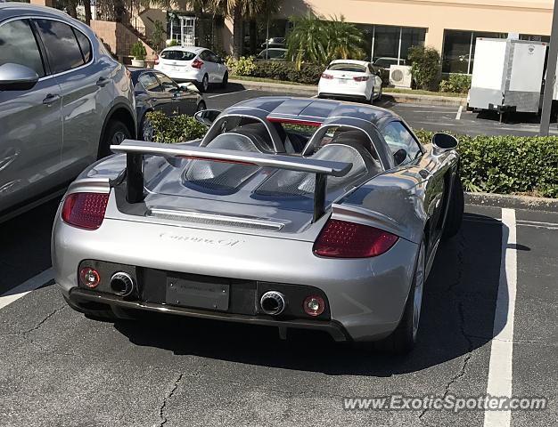 Porsche Carrera GT spotted in Winter Park, Florida