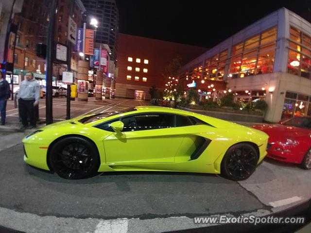 Lamborghini Aventador spotted in Cincinnati, Ohio