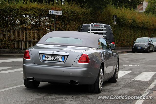 Rolls-Royce Dawn spotted in Maranello, Italy