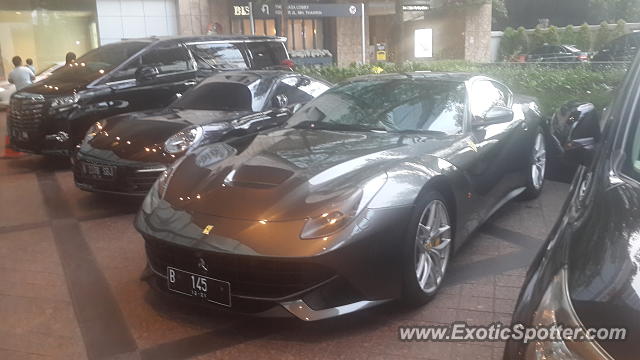 Ferrari F12 spotted in Jakarta, Indonesia
