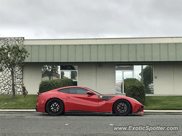 Ferrari F12 spotted in San Francisco, California
