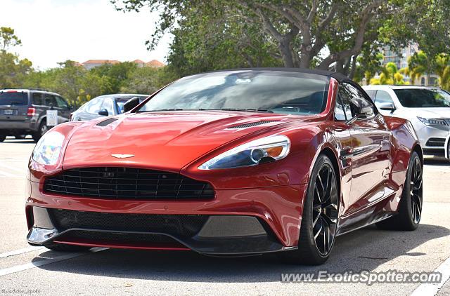 Aston Martin Vanquish spotted in Palm B. Gardens, Florida