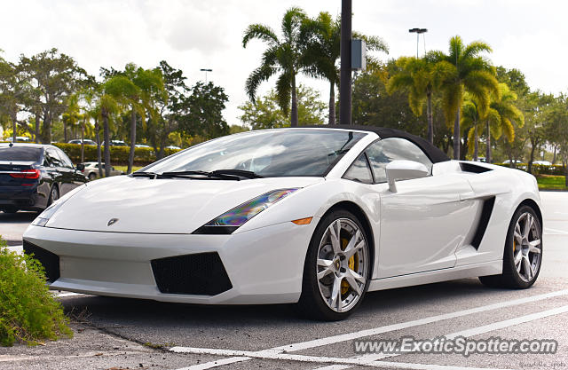 Lamborghini Gallardo spotted in Palm B. Gardens, Florida