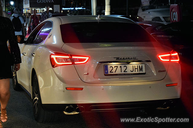 Maserati Ghibli spotted in Puerto Banus, Spain