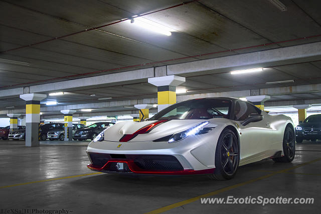 Ferrari 458 Italia spotted in Kuala Lumpur, Malaysia