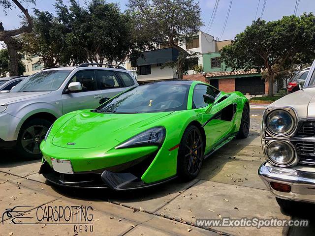 Mclaren 570S spotted in Lima, Peru