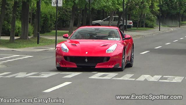 Ferrari F12 spotted in Santiago, Chile