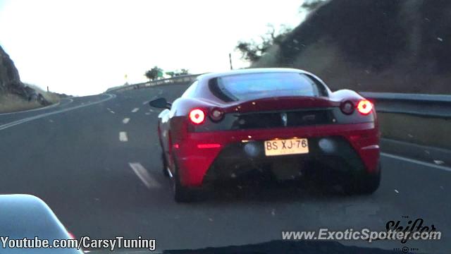 Ferrari F430 spotted in Santiago, Chile