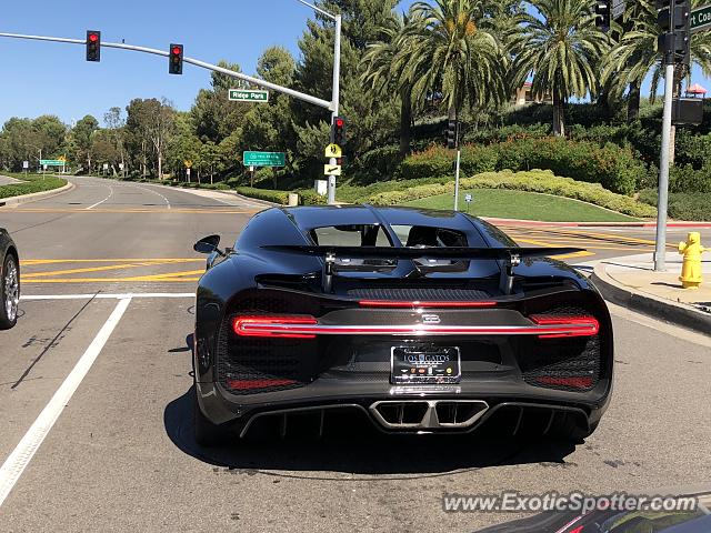 Bugatti Chiron spotted in Newport Beach, California
