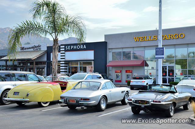 Jaguar E-Type spotted in Malibu, California