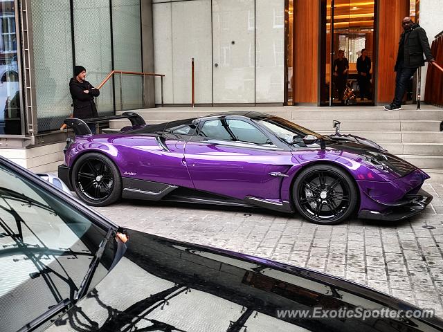 Pagani Huayra spotted in London, United Kingdom