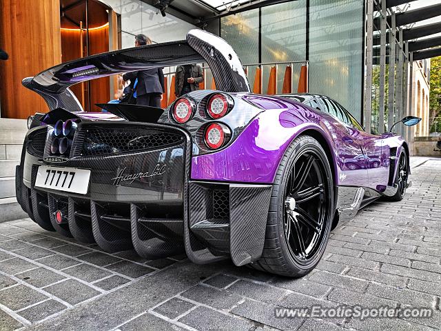 Pagani Huayra spotted in London, United Kingdom