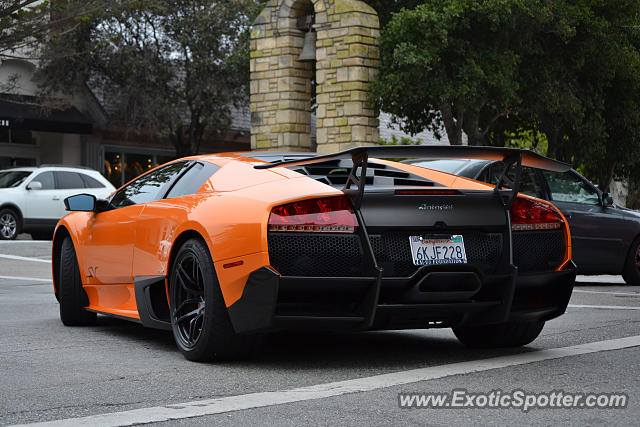 Lamborghini Murcielago spotted in Carmel, California