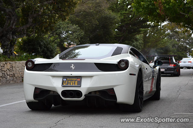 Ferrari 458 Italia spotted in Carmel, California