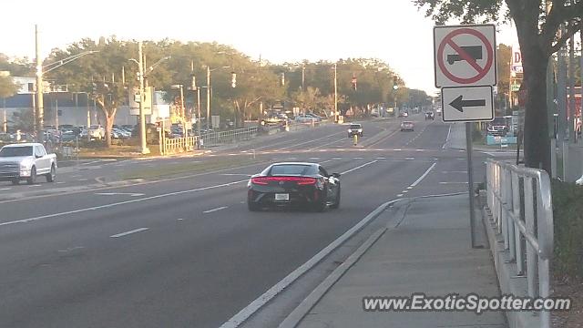 Acura NSX spotted in Tampa, Florida