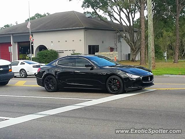 Maserati Ghibli spotted in Brandon, Florida