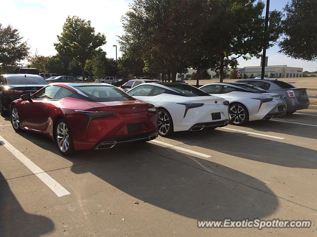 Lexus LC 500 spotted in Coppell, Texas