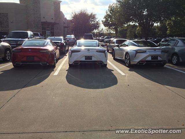 Lexus LC 500 spotted in Coppell, Texas