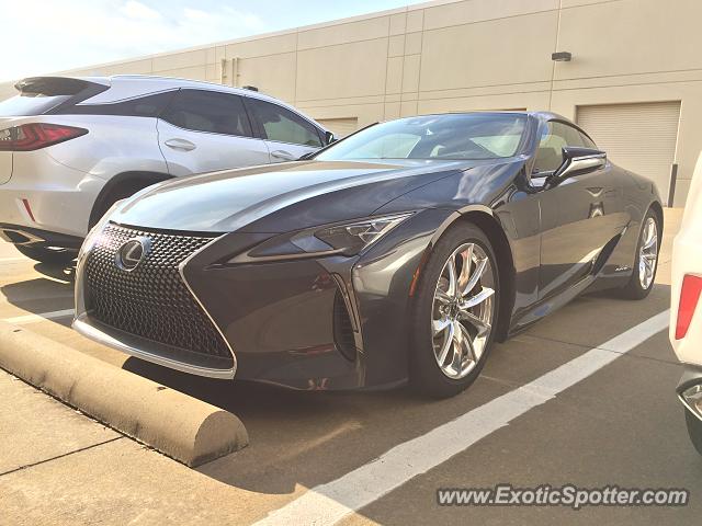 Lexus LC 500 spotted in Coppell, Texas