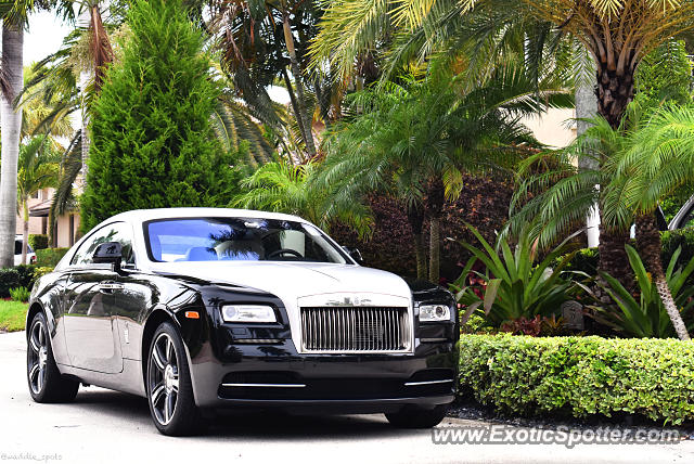 Rolls-Royce Wraith spotted in Fort Lauderdale, Florida