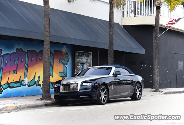 Rolls-Royce Dawn spotted in Fort Lauderdale, Florida