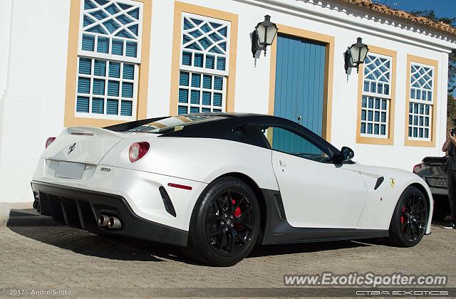 Ferrari 599GTO spotted in Itatiba, SP, Brazil