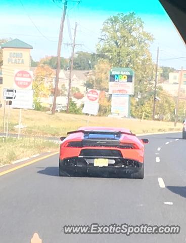 Lamborghini Huracan spotted in Westfield, New Jersey