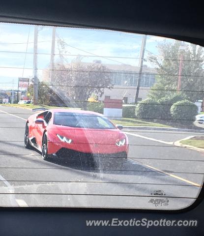 Lamborghini Huracan spotted in Westfield, New Jersey