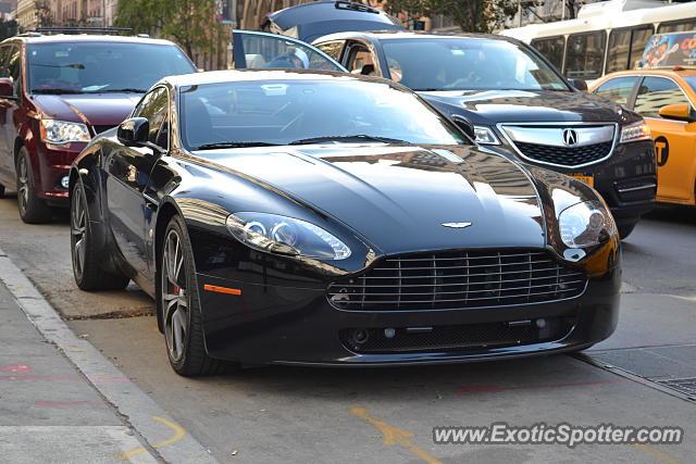 Aston Martin Vantage spotted in Manhataan, New York