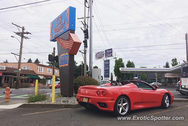 Ferrari 360 Modena spotted in Portland, Oregon