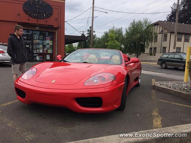 Ferrari 360 Modena spotted in Portland, Oregon