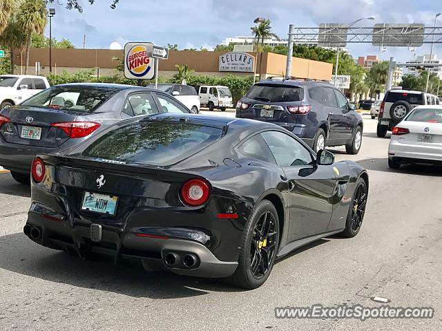 Ferrari F12 spotted in Ft Lauderdale, Florida