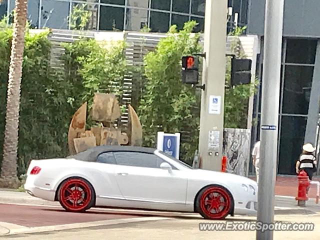Bentley Continental spotted in Ft Lauderdale, Florida