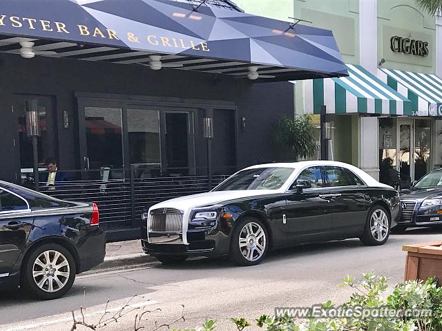 Rolls-Royce Ghost spotted in Ft Lauderdale, Florida