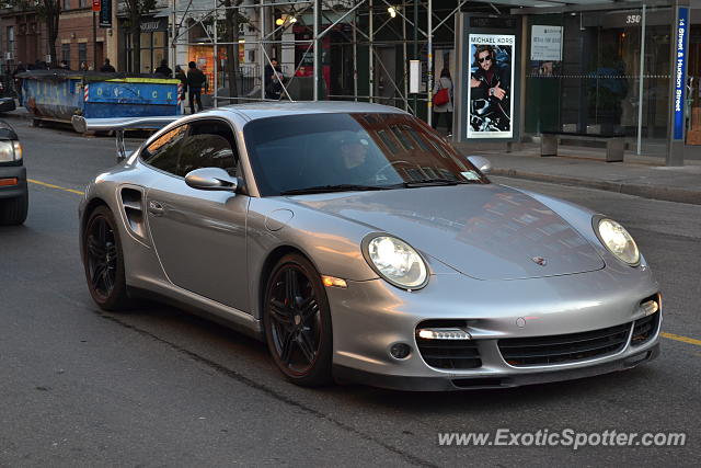 Porsche 911 Turbo spotted in Manhattan, New York