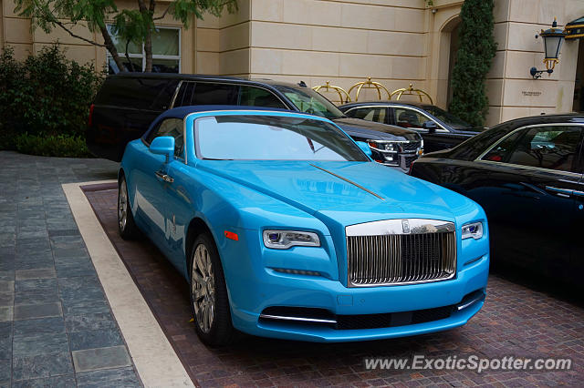 Rolls-Royce Dawn spotted in Beverly Hills, California