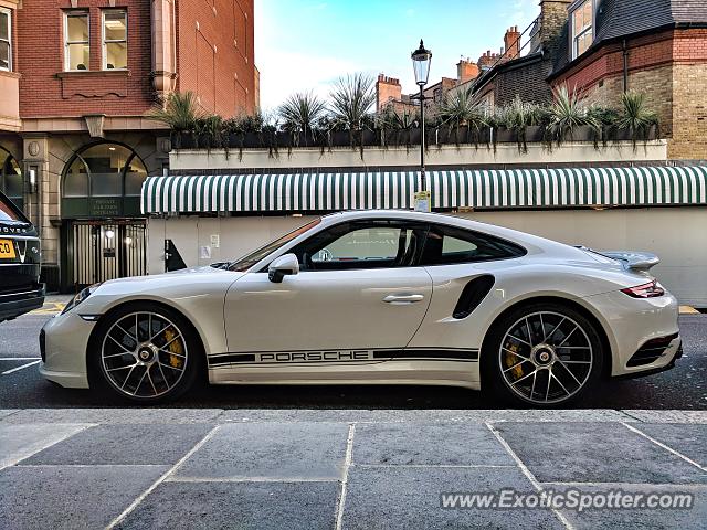 Porsche 911 Turbo spotted in London, United Kingdom