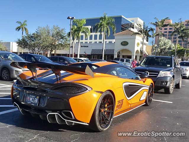 Mclaren 570S spotted in Boca Raton, Florida