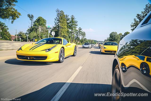 Ferrari 458 Italia spotted in Bloomington, Indiana